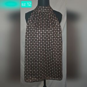 Talbots Dainty Medallion Halter Top